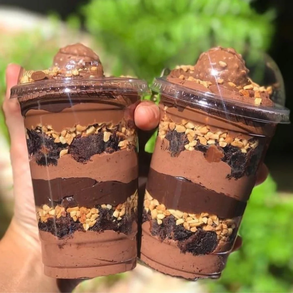 Copo da felicidade de Ferrero Rocher