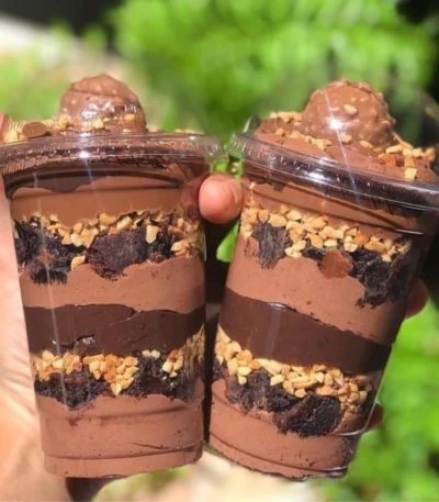 Copo da felicidade de Ferrero Rocher