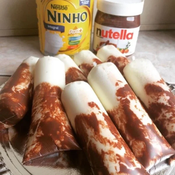 Dindin gourmet ninho com nuttela
